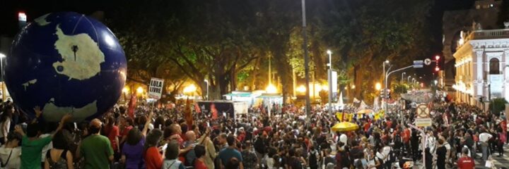 Foto UàE da Greve Geral em Florianópolis em 14 junho 2019