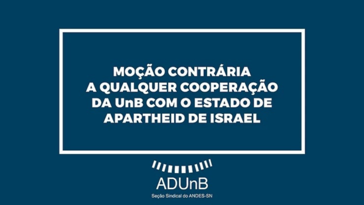 Imagem: recorte da arte de divulgação da ADUnB.