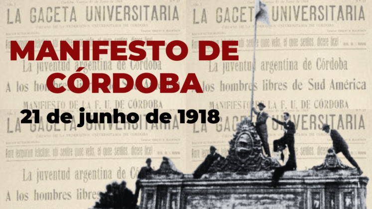 Manifesto de Córdoba 21 de junho de 1918