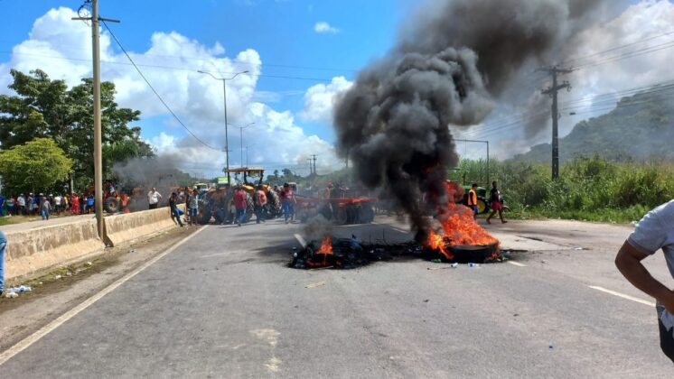 Manifestação de trabalhadores canavieiro de Palmares-PE. 23/05/23